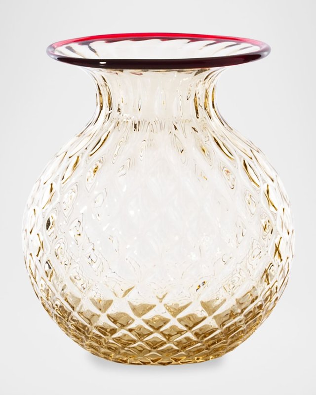 Venini Balloton Fiori Vase, 4.9"